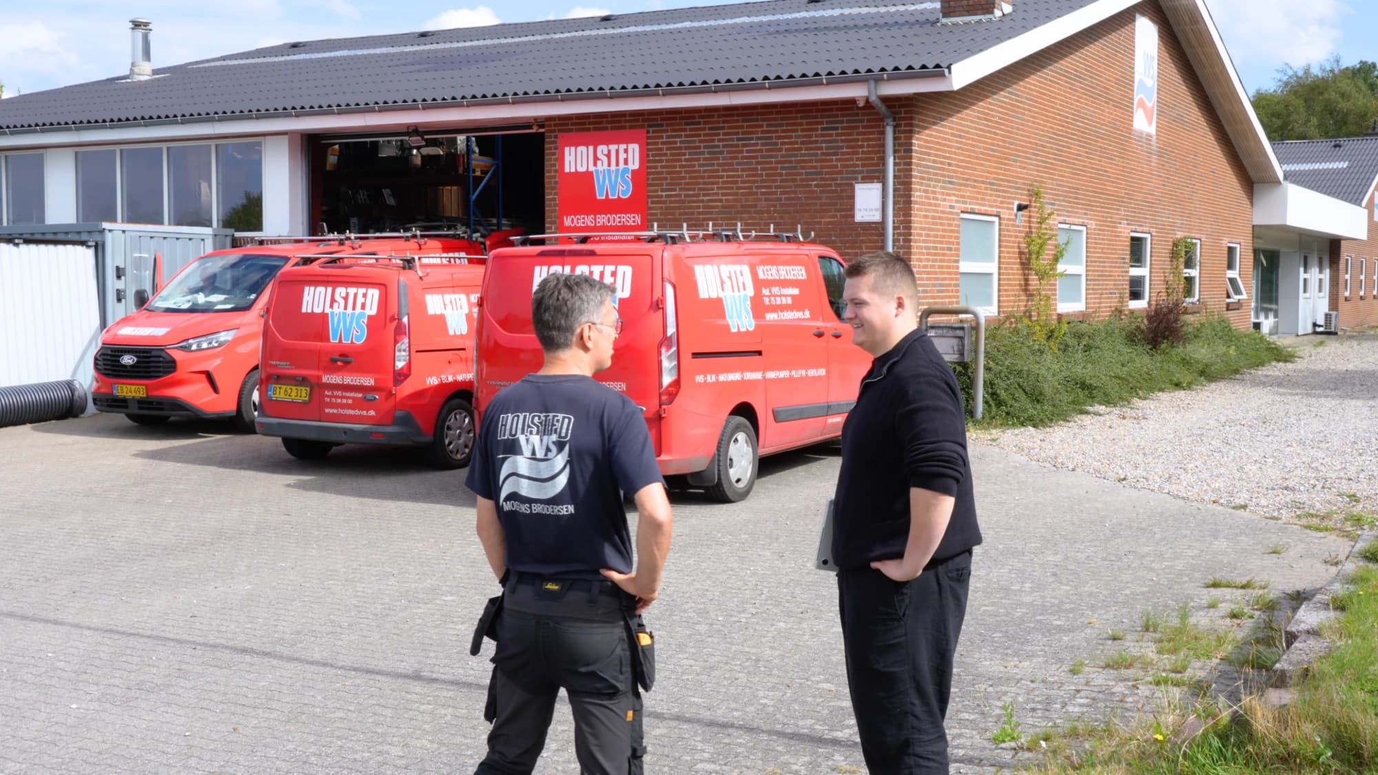 Besøg hos Holsted VVS